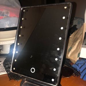 Touch light up makeup mirror